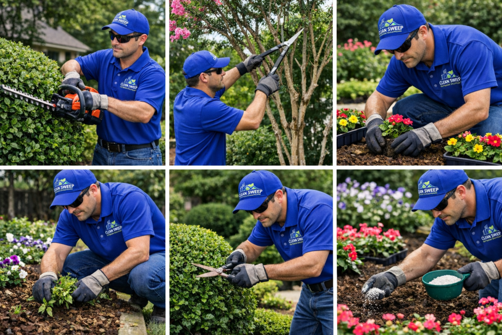 Our Service For Clean Sweep Outdoor Solutions in Shreveport, LA