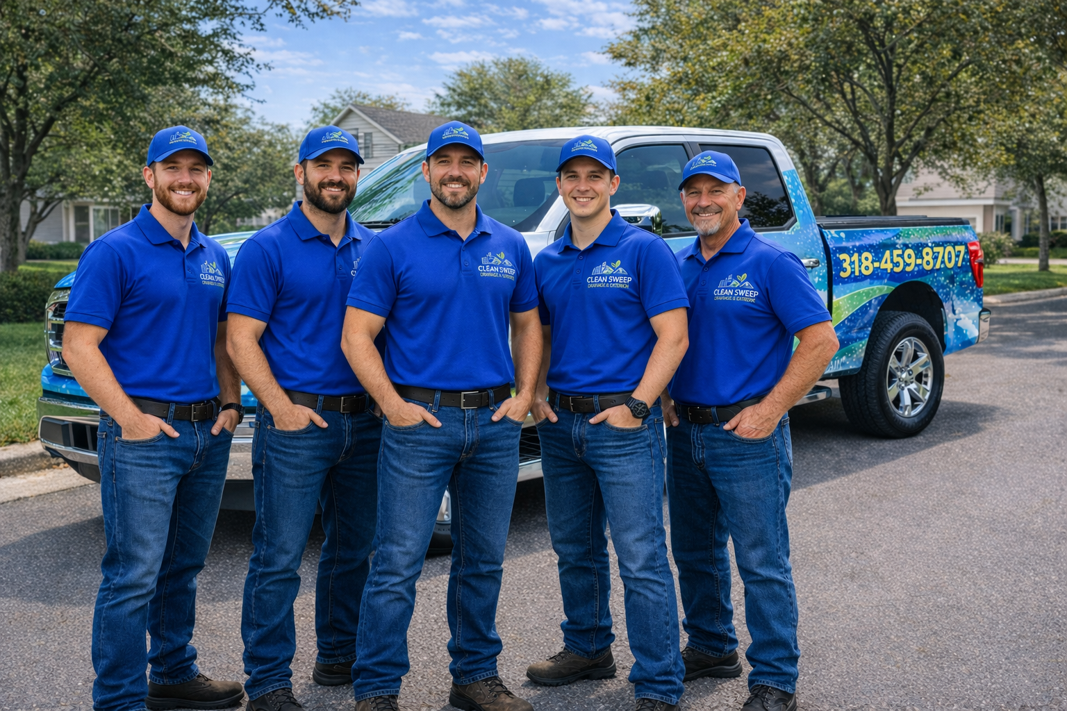 Clean Sweep Outdoor Solutions Team in Shreveport, LA