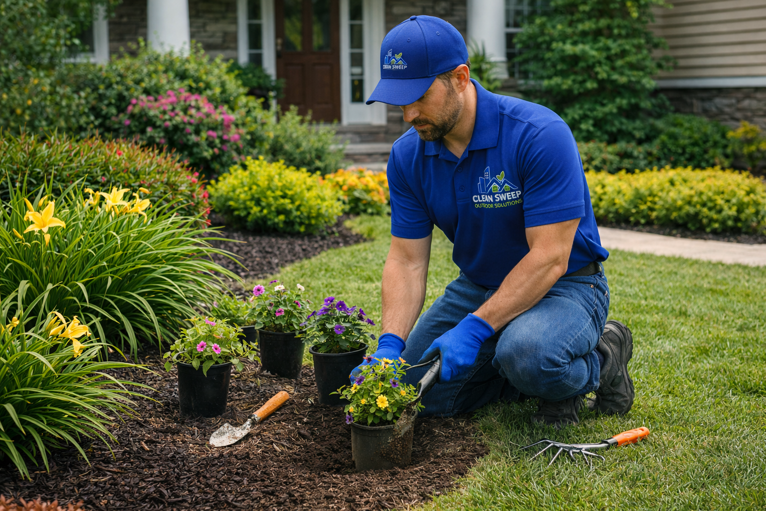Landscaping in Shreveport, LA by Clean Sweep Outdoor Solutions