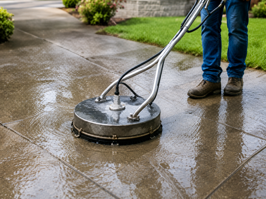 concrete cleaning in shreveport, la by clean sweep outdoor solutions