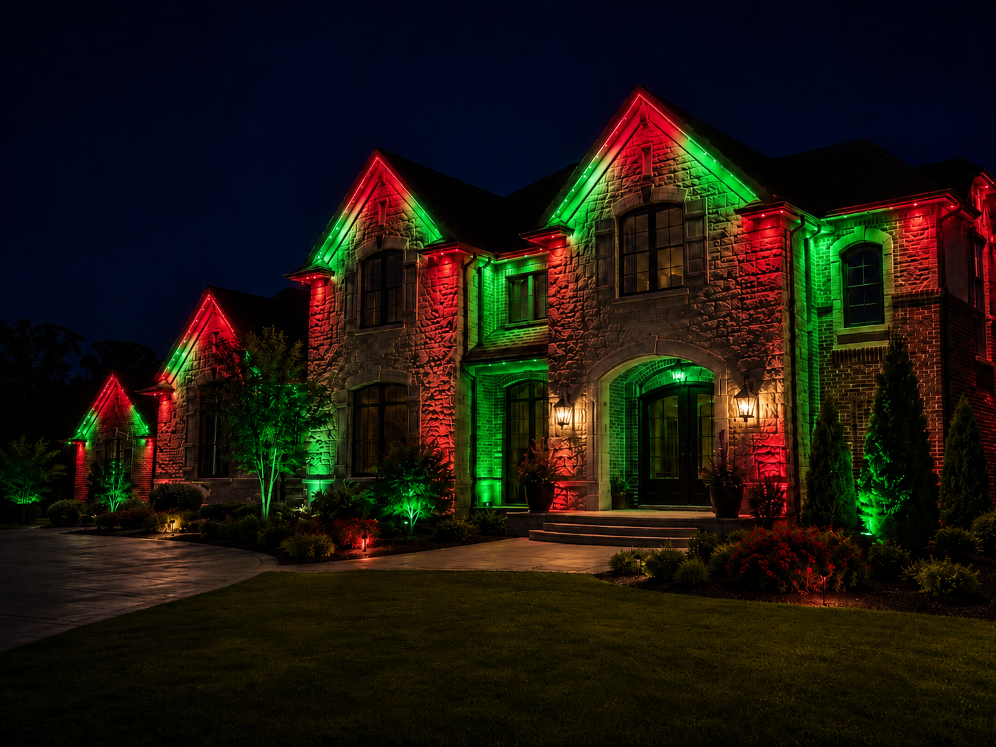 Permanent Holiday Lighting in Shreveport, LA