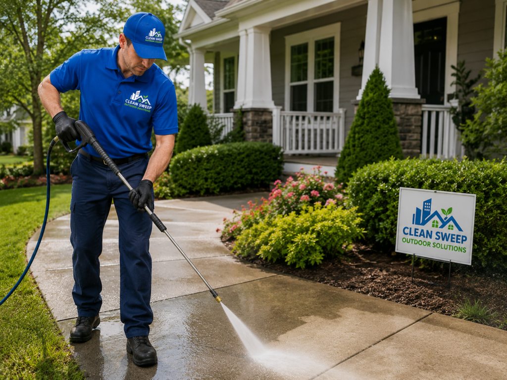 Power Washing in Shreveport, LA by Clean Sweep Outdoor Solutions