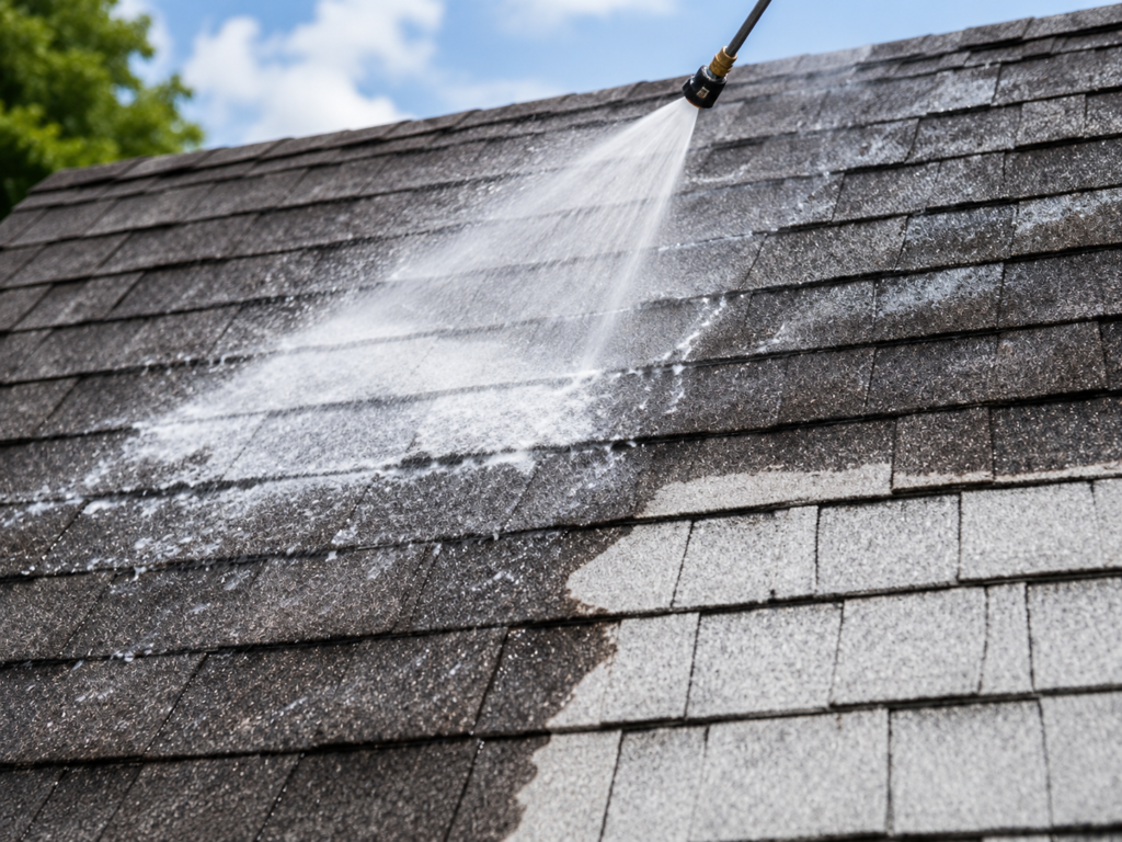 Roof Washing in Shreveport, LA by Clean Sweep Outdoor Solutions